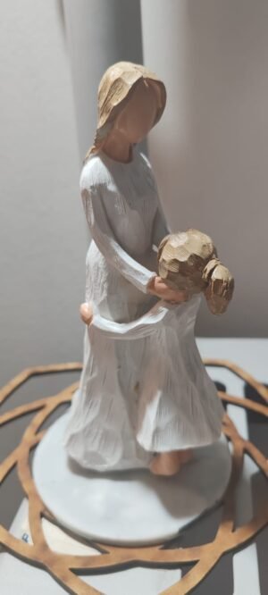 Mamá con hija , Poliresina